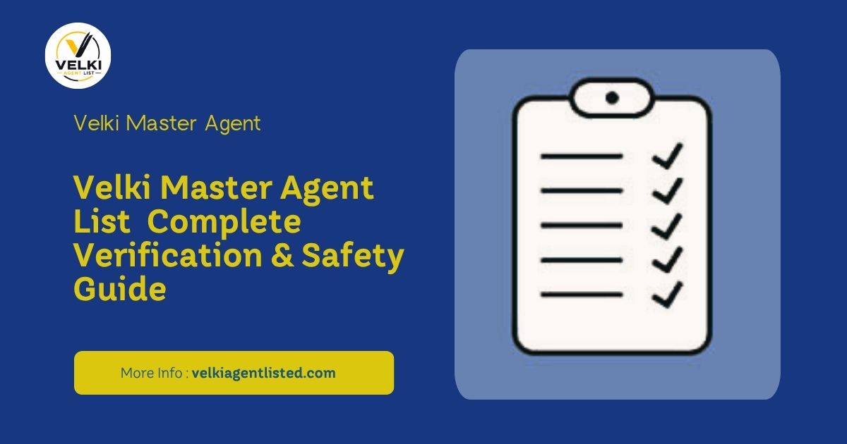 Velki Master Agent Verification Guide